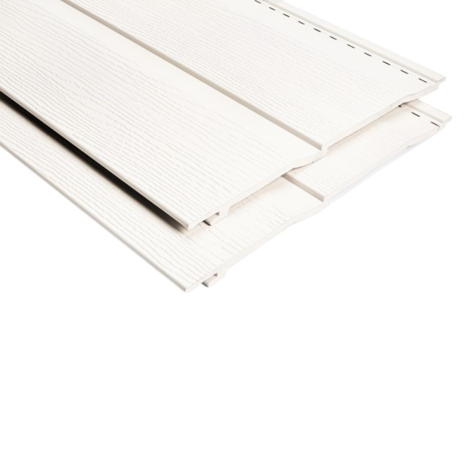Escade Dubbel Rabat Zuiver Wit RAL9010 300cm - 4 stuks - 4m2